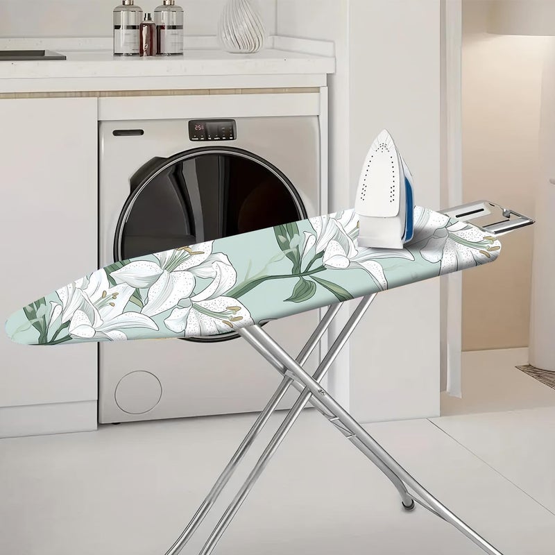 AOHMPT Ironing Board Cover 15x54- Heat-Resistant Scorch Guard, Heavy-Duty Elastic Edge, Non-Slip Surface,Multiple Stylish Patterns - Image 3